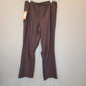 Paskho Pants NWT Nylon Pant Mens Small Chocolate Brown